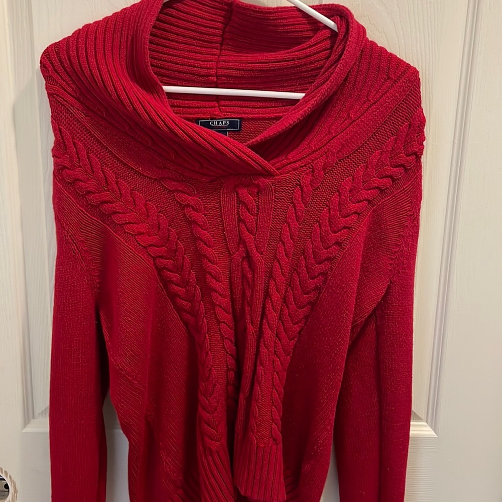 **NEXT TO NEW** Chaps Cable Sweater